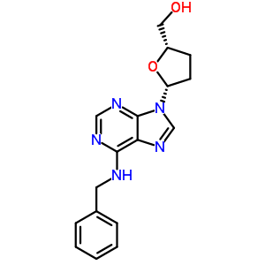 120503-63-1  {(2S,5R)-5-[6-(benzylamino)-9H-purin-9-yl]tetrahydrofuran-2-yl}methanol