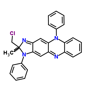 121815-32-5  2-(chloromethyl)-2-methyl-3,10-diphenyl-imidazo[5,4-b]phenazine