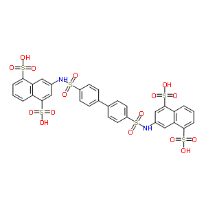 130798-66-2  3,3'-[biphenyl-4,4'-diylbis(sulfonylimino)]dinaphthalene-1,5-disulfonic acid