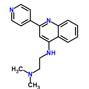 133671-63-3  N,N-dimethyl-N'-[2-(pyridin-4-yl)quinolin-4-yl]ethane-1,2-diamine
