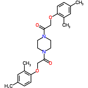 143189-96-2  1,1'-piperazine-1,4-diylbis[2-(2,4-dimethylphenoxy)ethanone]