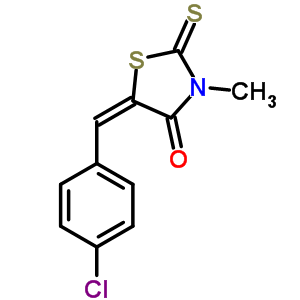 23517-83-1  (5E)-5-(4-chlorobenzylidene)-3-methyl-2-thioxo-1,3-thiazolidin-4-one