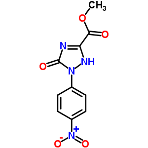 412314-66-0  methyl 1-(4-nitrophenyl)-5-oxo-2,5-dihydro-1H-1,2,4-triazole-3-carboxylate 412314-66-0  methyl 1-(4-nitrophenyl)-5-oxo-2,5-dihydro-1H-1,2,4-triazole-3-carboxylate