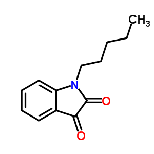 4290-90-8  1-pentyl-1H-indole-2,3-dione