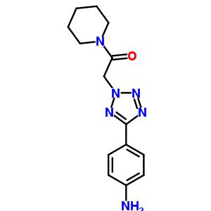 436092-93-2  2-[5-(4-aminophenyl)-2H-tetrazol-2-yl]-1-(piperidin-1-yl)ethanone