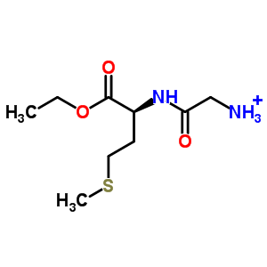 438581-57-8  2-{[(2R)-1-ethoxy-4-(methylsulfanyl)-1-oxobutan-2-yl]amino}-2-oxoethanaminium