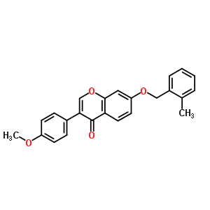 4574-42-9  3-(4-methoxyphenyl)-7-[(2-methylbenzyl)oxy]-4H-chromen-4-one