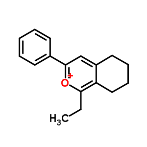 4966-84-1  1-ethyl-3-phenyl-5,6,7,8-tetrahydroisochromenium