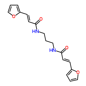 5245-97-6  (2E,2'E)-N,N'-propane-1,3-diylbis[3-(furan-2-yl)prop-2-enamide]