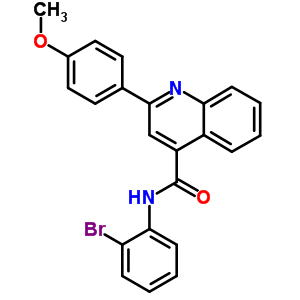 5696-82-2  N-(2-bromophenyl)-2-(4-methoxyphenyl)quinoline-4-carboxamide