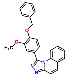 6240-78-4  1-[4-(benzyloxy)-3-methoxyphenyl][1,2,4]triazolo[4,3-a]quinoline