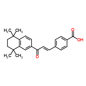 110368-35-9;95906-68-6  4-[(1E)-3-oxo-3-(5,5,8,8-tetramethyl-5,6,7,8-tetrahydronaphthalen-2-yl)prop-1-en-1-yl]benzoic acid