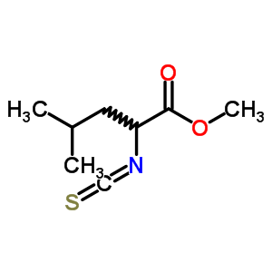 21055-43-6  methyl N-(thioxomethylidene)leucinate