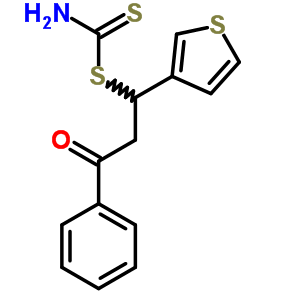 286366-70-9  3-oxo-3-phenyl-1-thiophen-3-ylpropyl dithiocarbamate