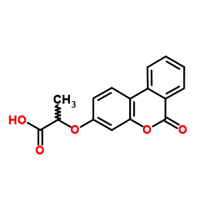 303016-29-7  2-[(6-oxo-6H-benzo[c]chromen-3-yl)oxy] asid propanoik