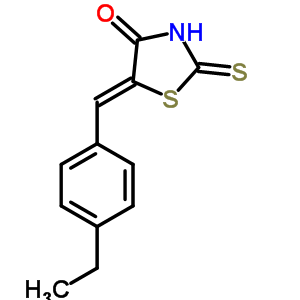 403811-55-2  (5E)-5-(4-ethylbenzylidene)-2-sulfanyl-1,3-thiazol-4(5H)-one