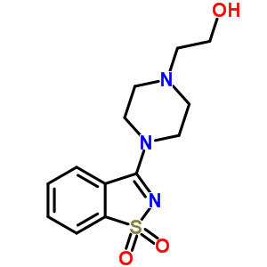 421570-23-2  2-[4-(1,1-dioxido-1,2-benzothiazol-3-yl)piperazin-1-yl]ethanol