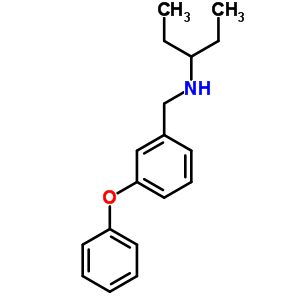 423734-02-5  N-(3-phenoxybenzyl)pentan-3-amine 423734-02-5  N-(3-phenoxybenzyl)pentan-3-amine