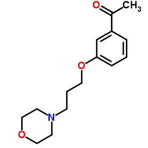 4247-85-2  1-{3-[3-(morpholin-4-yl)propoxy]phenyl}ethanone