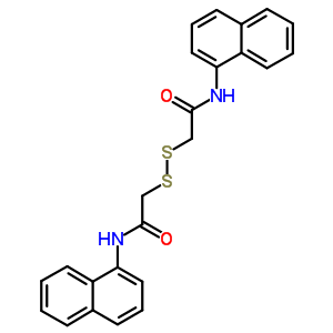 4607-10-7  2,2'-disulfanediylbis[N-(naphthalen-1-yl)acetamide]