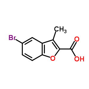 50638-08-9  5-bromo-3-methyl-1-benzofuran-2-carboxylate 50638-08-9  5-bromo-3-methyl-1-benzofuran-2-carboxylate