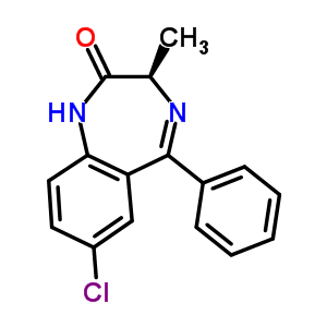 50691-97-9  (3R)-7-chloro-3-methyl-5-phenyl-1,3-dihydro-2H-1,4-benzodiazepin-2-one