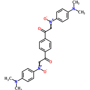 5568-42-3  1,1'-benzene-1,4-diylbis(2-{[4-(dimethylamino)phenyl](oxido)imino}ethanone)