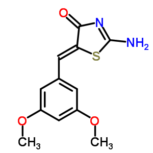 5573-59-1  (5Z)-2-amino-5-(3,5-dimethoxybenzylidene)-1,3-thiazol-4(5H)-one