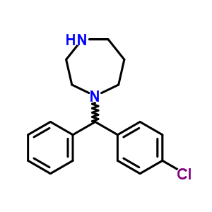 24342-60-7  1-[(4-chlorophenyl)(phenyl)methyl]-1,4-diazepane