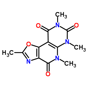 256521-66-1  2,5,6,8-tetramethyl[1,3]oxazolo[5',4':4,5]pyrido[2,3-d]pyrimidine-4,7,9(5H,6H,8H)-trione