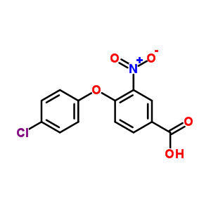 257616-46-9  4-(4-chlorophenoxy)-3-nitrobenzoic acid