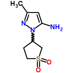27280-97-3  1-(1,1-dioxidotetrahydrothiophen-3-yl)-3-methyl-1H-pyrazol-5-amine
