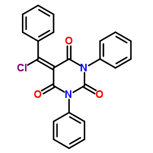 329762-17-6  5-[chloro(phenyl)methylidene]-1,3-diphenylpyrimidine-2,4,6(1H,3H,5H)-trione