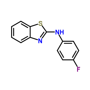 348-45-8  N-(4-fluorophenyl)-1,3-benzothiazol-2-amine