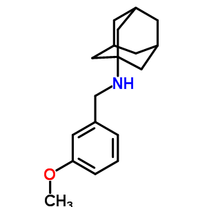 416891-29-7  N-(3-methoxybenzyl)tricyclo[3.3.1.1~3,7~]decan-1-amine