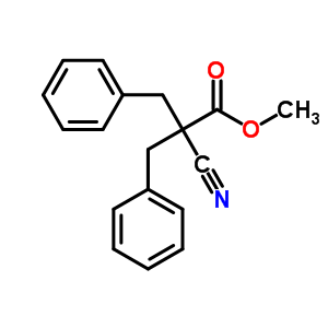 42550-72-1  methyl 2-benzyl-2-cyano-3-phenylpropanoate