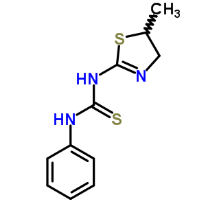 5533-59-5  1-(5-methyl-4,5-dihydro-1,3-thiazol-2-yl)-3-phenylthiourea