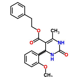5612-88-4  2-phenylethyl 4-(2-methoxyphenyl)-6-methyl-2-oxo-1,2,3,4-tetrahydropyrimidine-5-carboxylate