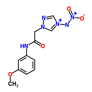 5615-20-3  (1-{2-[(3-methoxyphenyl)amino]-2-oxoethyl}-1H-1,2,4-triazol-4-ium-4-yl)(nitro)azanide