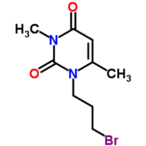 63550-50-5  1-(3-bromopropyl)-3,6-dimethylpyrimidine-2,4(1H,3H)-dione