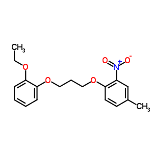 6478-26-8  1-[3-(2-ethoxyphenoxy)propoxy]-4-methyl-2-nitrobenzene