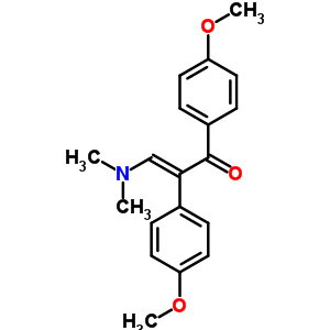 66521-59-3  (2E)-3-(dimethylamino)-1,2-bis(4-methoxyphenyl)prop-2-en-1-one