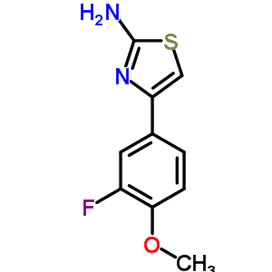 716-75-6  4-(3-fluoro-4-methoxyphenyl)-1,3-thiazol-2-amine