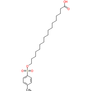 76298-42-5  17-{[(4-methylphenyl)sulfonyl]oxy}heptadecanoic acid