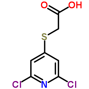 80542-50-3  [(2,6-dichloropyridin-4-yl)sulfanyl]acetic acid