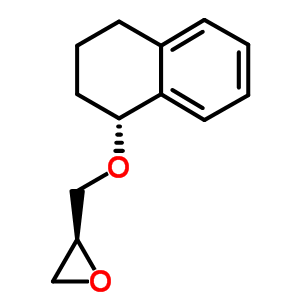 80910-10-7  (2R)-2-{[(1R)-1,2,3,4-tetrahydronaphthalen-1-yloxy]methyl}oxirane