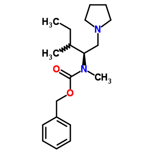 959574-91-5  benzyl methyl[(1S)-2-methyl-1-(pyrrolidin-1-ylmethyl)butyl]carbamate