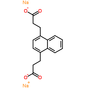 97860-58-7  disodium 3,3'-naphthalene-1,4-diyldipropanoate