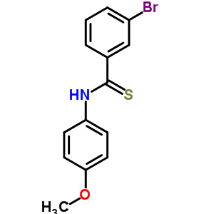 127351-08-0  3-bromo-N-(4-methoxyphenyl)benzenecarbothioamide