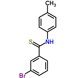 127351-09-1  3-bromo-N-(4-methylphenyl)benzenecarbothioamide